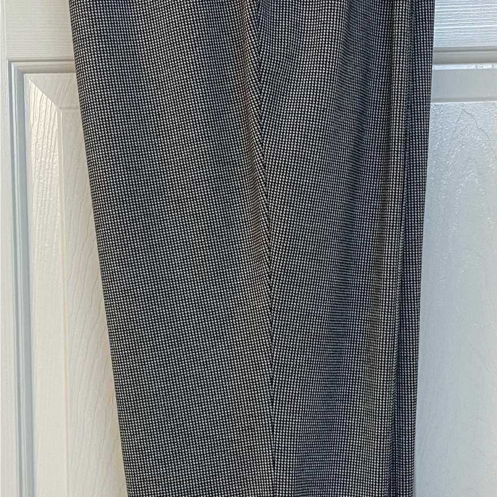 Women’s Black and White Checkered Pants